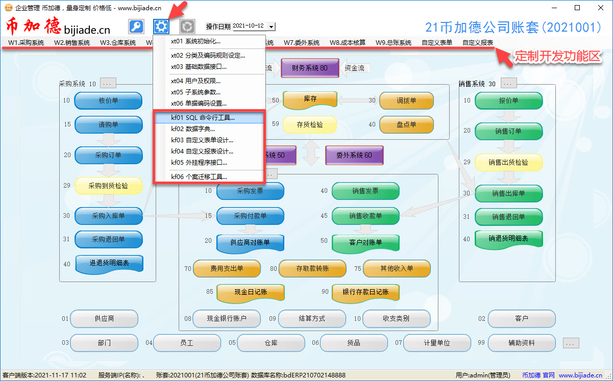 erp系统开发