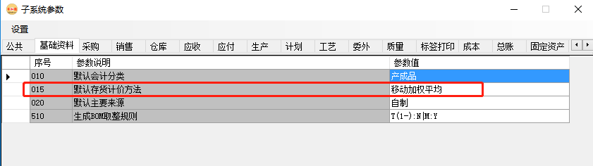 ERP系统存货计价“移动加权平均法”使用教程插图